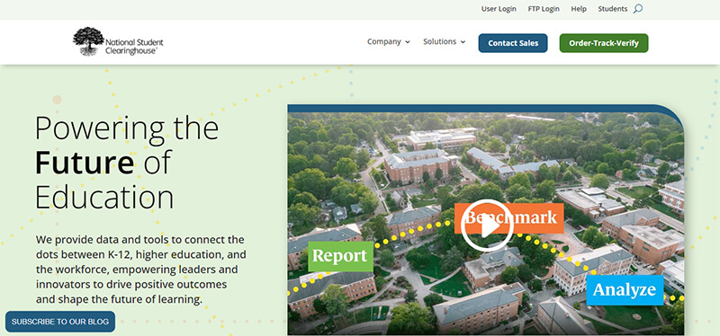 National Student Clearinghouse | Startup Editor National Student Clearinghouse platform for verifying diploma online and academic records securely across the U.S.