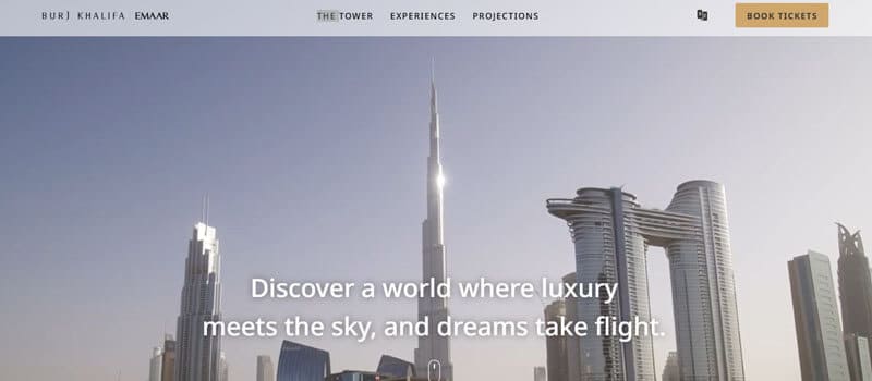 Dubai skyline with the Burj Khalifa, representing travel opportunities and Dubai visa for Indians.