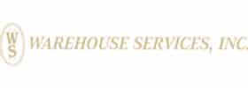 Warehouse Services, Inc. logo representing business support providers involved in Texas' extreme weather preparedness for offices.