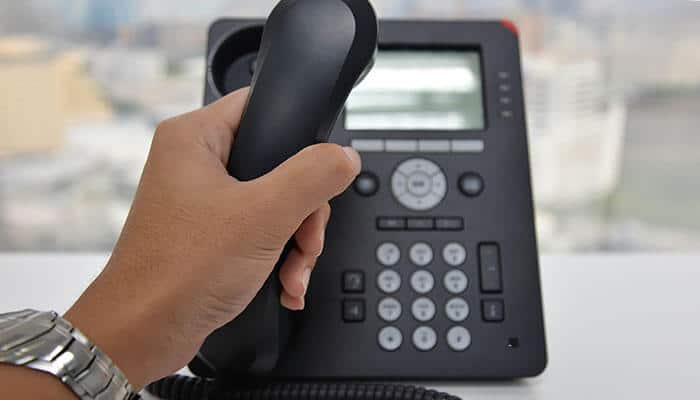 4G Home Phone System in use, delivering clear call quality through Australia’s mobile network