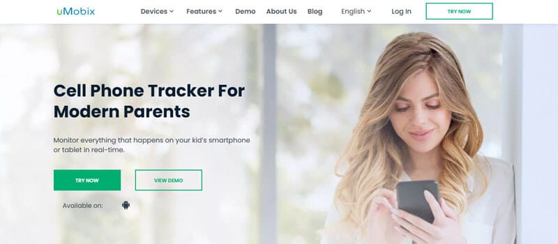 Best Anonymous Snapchat Story Viewer uMobix tool designed for parents to monitor Snapchat stories anonymously on smartphones and tablets