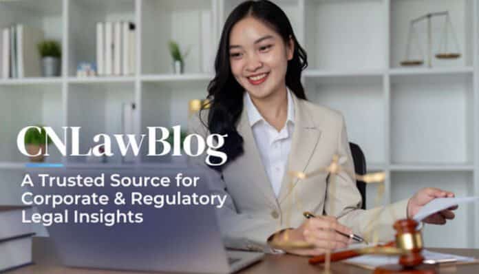 cnlawblog corporate legal insights platform shown with a professional legal advisor in a modern office setting, representing expert analysis of corporate law, regulatory compliance, and international business legal frameworks for global enterprises and decision-makers.