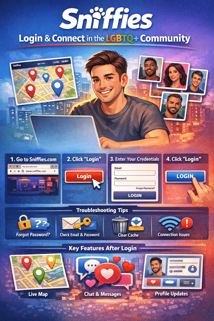 sniffies login