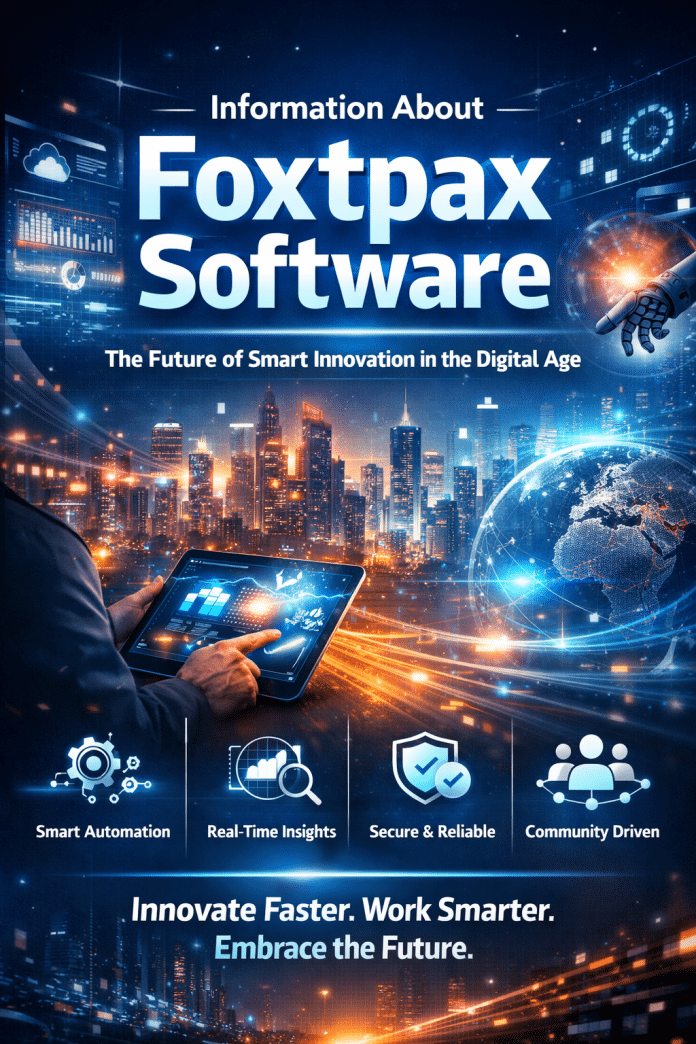 information about foxtpax software