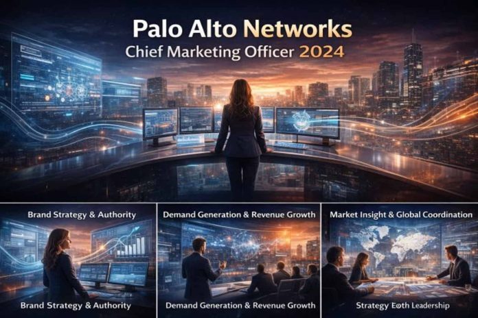 palo alto networks chief marketing officer 2024