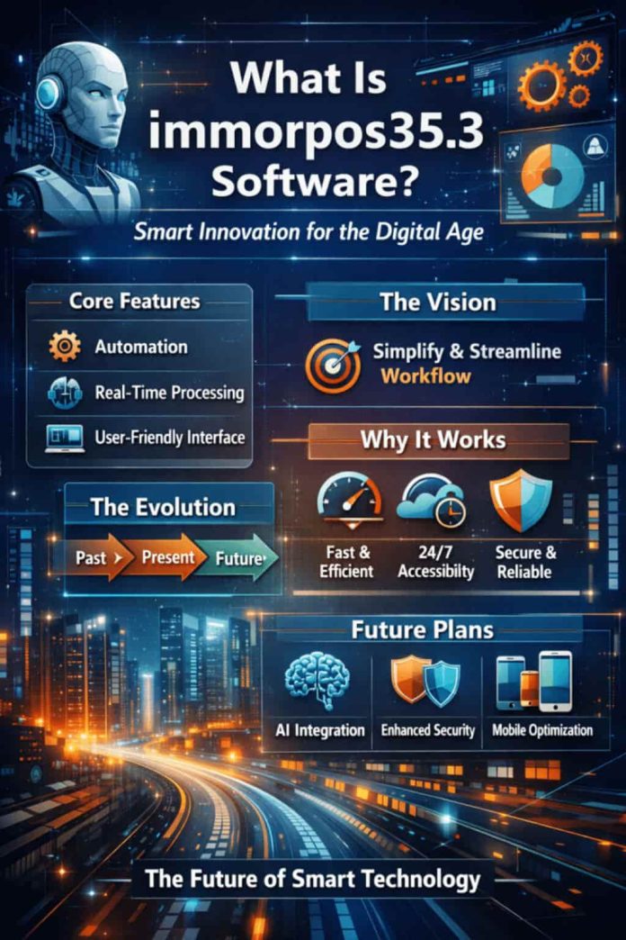 what is immorpos35.3 software