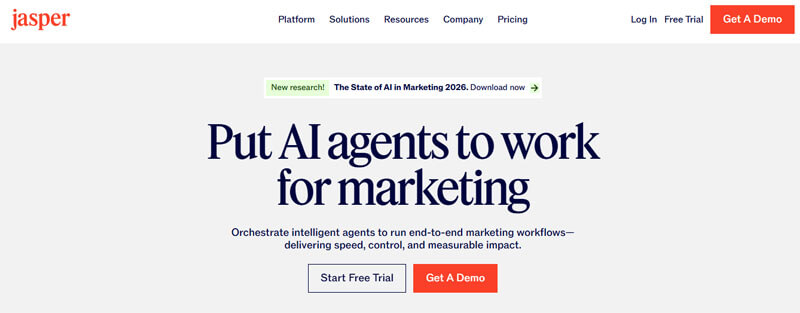 Jasper AI - Startupeditor | Startup Editor Jasper AI interface for creating content and enhancing productivity for essay writers