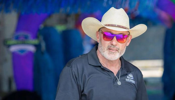 Steve McBee net worth insight showing rancher and TV personality in modern agricultural setting