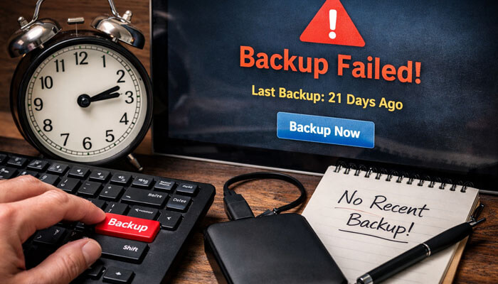 Backups Are Manual or Unreliable - Startupeditor | Startup Editor