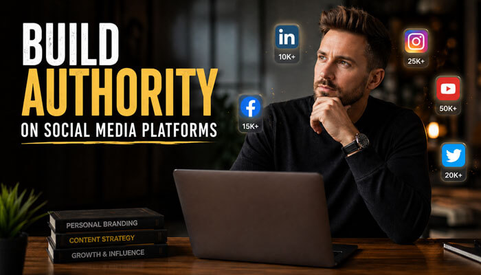 Build Authority on Social Media Pltforms - Startupeditor | Startup Editor How to use social media for personal branding to build authority across LinkedIn Instagram YouTube and more