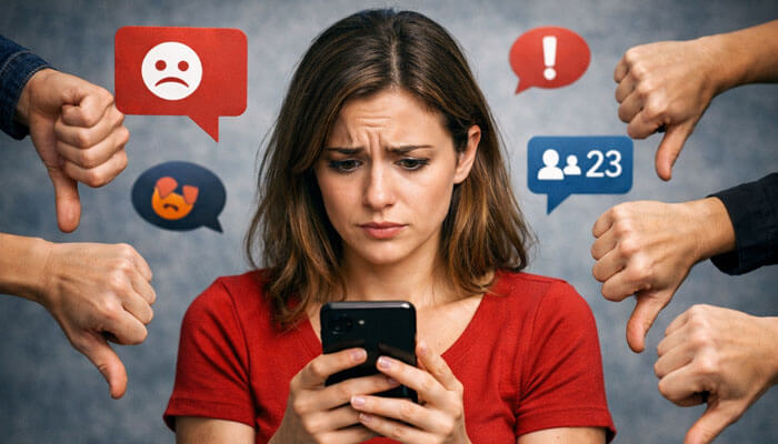 Common Causes of a Social Media Crisis - Startupeditor | Startup Editor How to Manage a Social Media Crisis when negative reactions, warning icons, and public backlash spread online