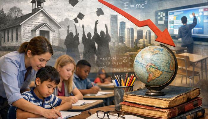 Education - Startup Editor | Startup Editor Hopepara com explores the evolution of education, blending traditional methods with modern technology. This image highlights classroom learning alongside digital innovation.