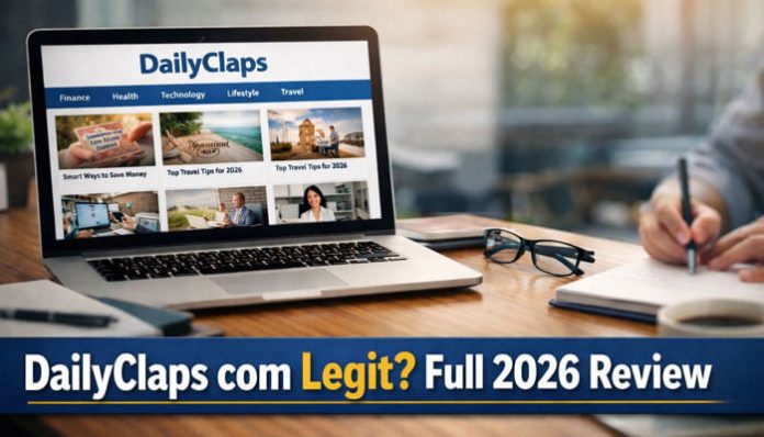 DailyClaps.com Review: A detailed look at the legitimacy, content quality, and user experience of DailyClaps.com, focusing on various categories such as finance, health, technology, lifestyle, and travel for 2026.