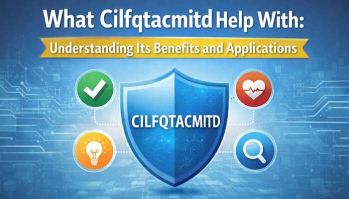 What CILFQTACMIDT helps with? A comprehensive guide on its benefits and applications, including various areas it supports like cognitive and emotional well-being, visualized with icons and a shield
