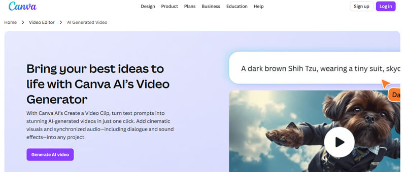 Canva AI Video Generator - Startupeditor | Startup Editor Best Free AI Video Generators like Canva help users create AI videos from text prompts easily.