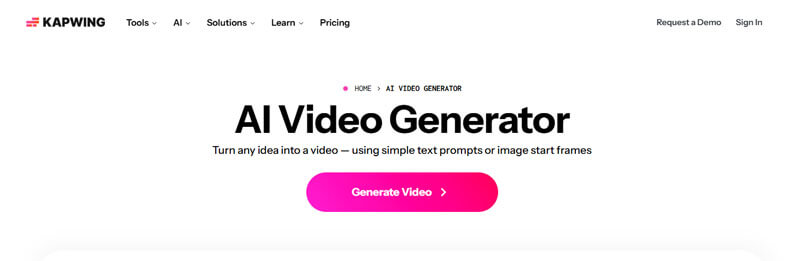 Kapwing - Startupeditor | Startup Editor Best Free AI Video Generators like Kapwing create videos from text prompts and image frames.