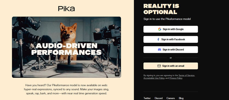 Pika - Startupeditor | Startup Editor Best Free AI Text to Video Generators 2026 featuring Pika AI video tool for creative text-to-video clips.