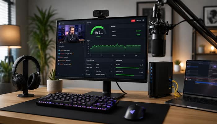 How to Improve Upload Performance for Livestreaming - Startupeditor | Startup Editor How to increase upload speed for livestreaming with a wired computer setup