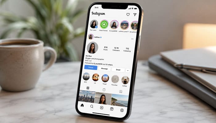 Instagram Stories - Startupeditor | Startup Editor Does Instagram Notify When You Screenshot an Instagram profile displayed on a smartphone?