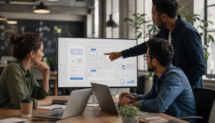 The Lean Startup in the AI and No-Code Era - Startupeditor | Startup Editor Startup team building an AI-powered no-code prototype for the lean startup summary.