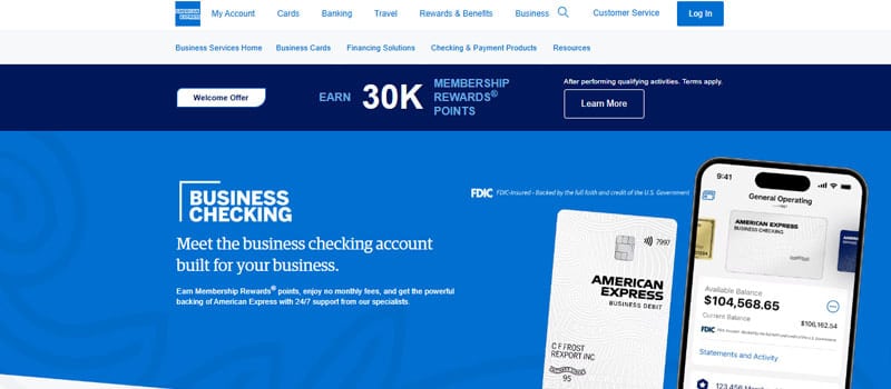 American Express Business Checking - Startupeditor | Startup Editor American Express Business Checking among the best business bank accounts for LLC with APY and rewards