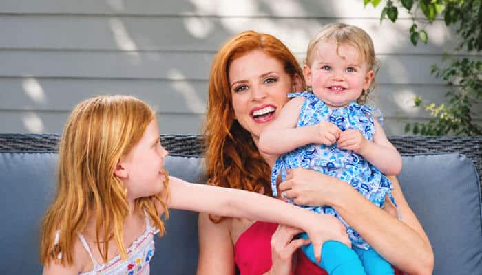 Why Accuracy Matters With Celebrity Family Biographies - Startup Editor | Startup Editor Oona Gray Seppala family connection showing Sarah Rafferty with her daughters and exploring the actress’s motherhood journey.