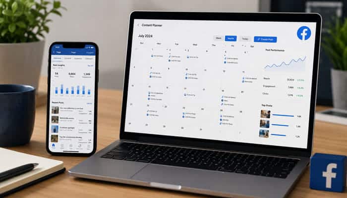 Facebook Posting Frequency - Startupeditor | Startup Editor Facebook content planner and analytics showing how often should a business post on Facebook