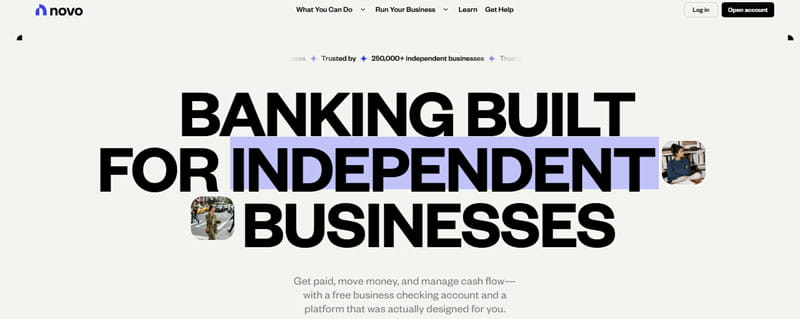 Novo Business Checking - Startupeditor | Startup Editor Novo among the best business bank accounts for LLC owners and independent businesses