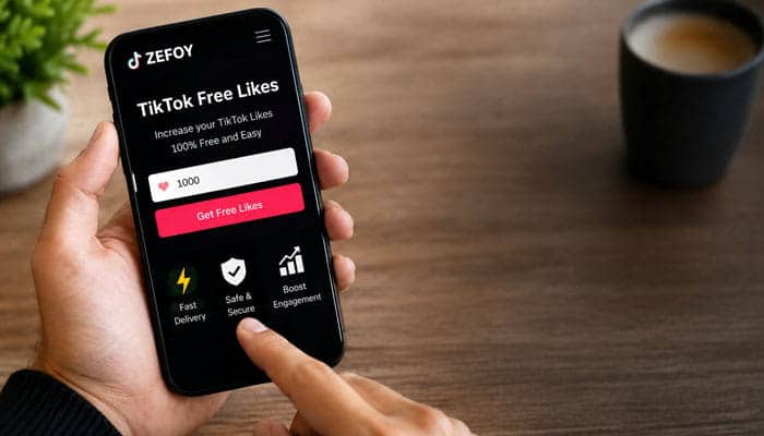 Why Is Zefoy TikTok Free Like Popular - Startupeditor | Startup Editor Zefoy TikTok Free Like interface displayed on a smartphone