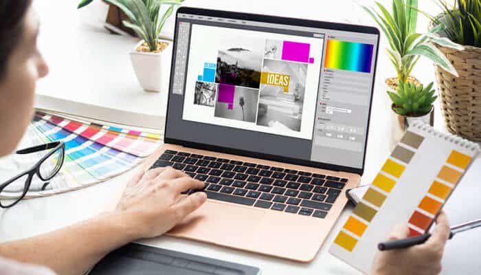 Can General Graphic-Design Software Handle Pixel Art? - Startup Editor | Startup Editor What Is a Good Design Software GFXPixelment example showing a designer creating digital artwork with color palettes and editing tools.