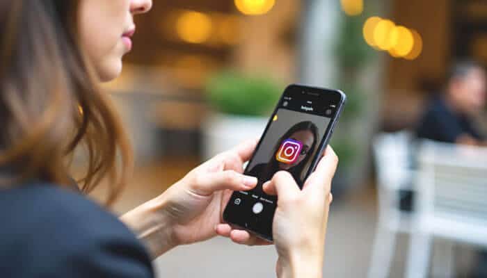How to Turn Off Vanish Mode on Instagram on iPhone - Startup Editor | Startup Editor How to Turn Off Vanish Mode on Instagram guide showing a smartphone user accessing Instagram messaging features.