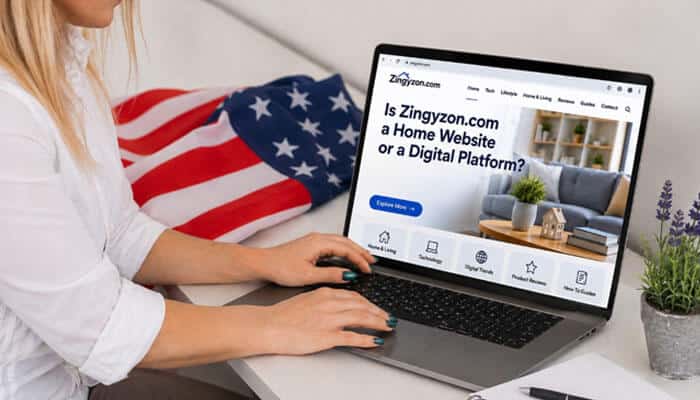 Is Zingyzon.com a Home Website or a Digital Platform? - Startup Editor | Startup Editor Zingyzon Com in USA shown on a laptop as a user explores whether the website operates as a home-focused resource, shopping site, or broader digital platform.