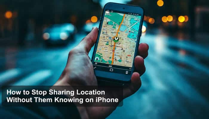 How to Stop Sharing Location Without Them Knowing on iPhone - Startup Editor | Startup Editor How to Stop Sharing Location Without Them Knowing illustrated with a smartphone displaying a navigation map, representing private location control, GPS settings, and secure location-sharing management on mobile devices.