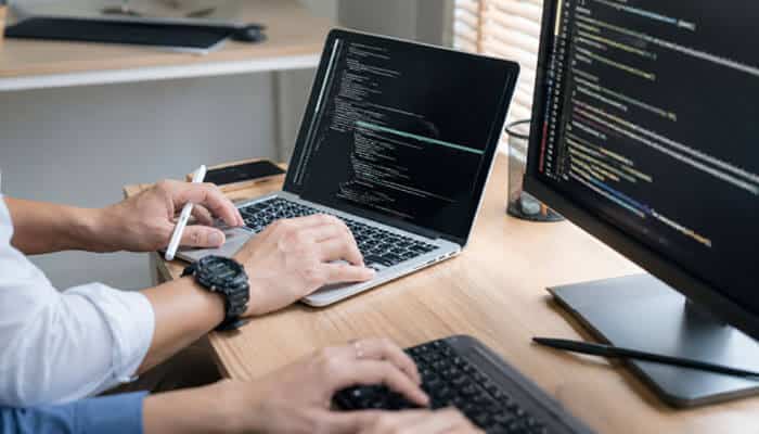 Does EndBugFlow Have Enterprise Security Controls? - Startup Editor | Startup Editor How Does EndBugFlow Software Work with developers reviewing source code on multiple screens while investigating software errors.