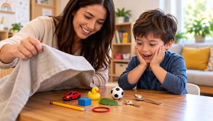 Memory Games for Different Learning Needs - Startupeditor | Startup Editor Best memory games for kids using household objects for a visual memory activity