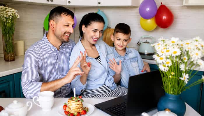 Using ThriftyEvents.net for Birthday Parties - Startup Editor | Startup Editor Get ThriftyEvents.net Blog family event planning ideas showing a family celebrating together with simple decorations, food, and affordable home party arrangements.
