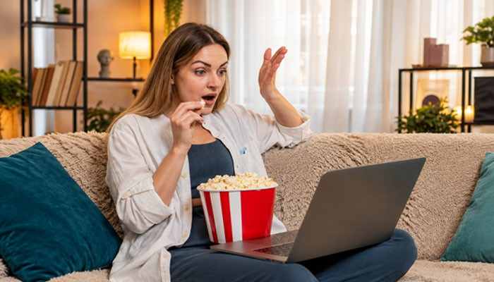 How to Find Movies Legally Online - Startup Editor | Startup Editor HD Hub 4 U online entertainment research showing a user watching movies on a laptop while exploring digital streaming platforms and safety information