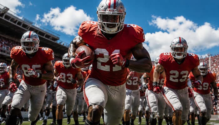 Top 2027 NFL Draft Prospects to Watch - Startup Editor | Startup Editor 2027 NFL Draft Prospects showing elite college football running backs competing on the field, highlighting future NFL talent and draft-ready athletes.