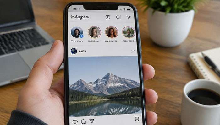 Does StoriesIG Notify Instagram Users When You View a Story? - Startup Editor | Startup Editor How Does StoriesIG Work? Smartphone displaying Instagram Stories while explaining how StoriesIG allows users to view public Instagram content without directly using their account.