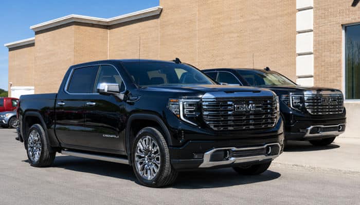 What the 2027 GMC Sierra 1500 Means for Work and Fleet Buyers - Startup Editor | Startup Editor 2027 GMC Sierra 1500 Denali Ultimate pickup trucks featuring luxury styling, chrome accents, premium materials, powerful V8 engines, and advanced GMC innovations.