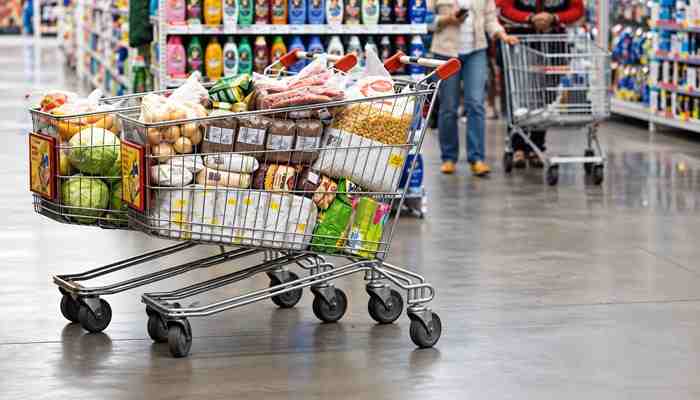 Albertsons Lawsuit: A Major Risk for Kroger Investors - Startup Editor | Startup Editor Kroger Stock retail business analysis illustrated by a grocery-filled shopping cart inside a supermarket, highlighting consumer demand and sales.